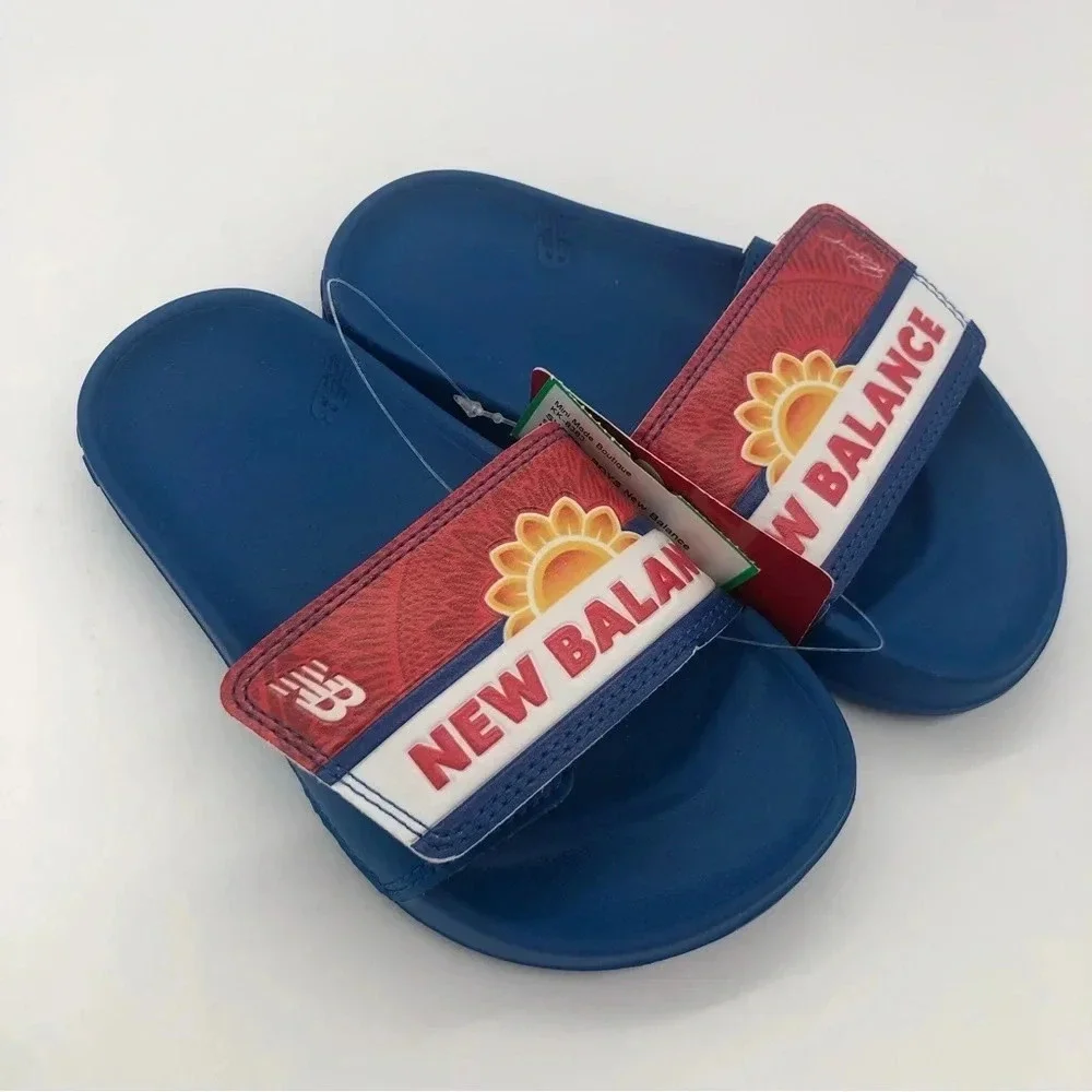 NWT Boys New Balance Velcro  Slip On Sandals size 11
